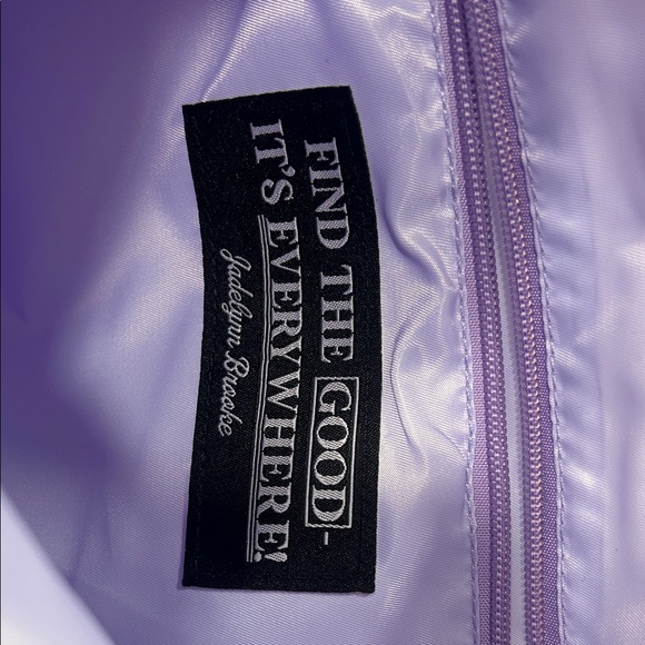 Jadelynn Brooke Lavender Quilted Tote Bag - Picture 5 of 6